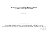 BASIC EDUCATION SECTOR ANALYSIS REPORT - KENYA -