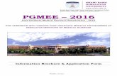 to view Information Brochure Application Form PGMEE 2016-17.