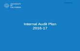 Internal Audit Plan 2016-17