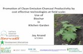 Promotion of Clean Emission Charcoal Productivity by cost effective ...