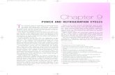 Power And Refrigeration Cycles