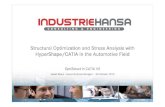 Structural Optimization and Stress Analysis with HyperShape/CATIA ...