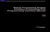 Signal Processing Engine Auxiliary Processing Unit Programming ...