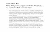 Chapter 12 The Psychology and Pedagogy of Reading Processes