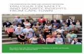 dialogue on safety and security: insights from cape town