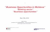 “Business Opportunities in Moldova”