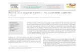 Round and angular kyphosis in paediatric patients