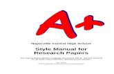 A+ Style Manual