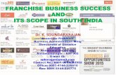 franchise business success and its scope in south india