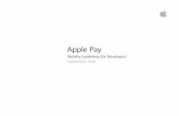 Apple Pay Identity Guideline