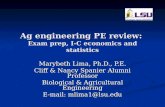 Ag engineering PE review: Exam prep, III.B. Characterization of ...