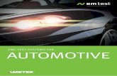 EMC Test Systems for Automotive