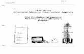 Old Chemical Weapons Reference Document