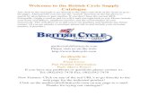 Welcome to the British Cycle Supply Catalogue