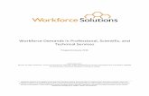 Workforce Demands in Professional, Scientific, and Technical Services