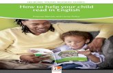 How to help your child read in English