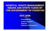Medical Waste Management : WHO