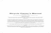 Bicycle Owner's Manual