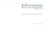 theano Documentation