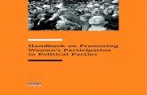 Handbook on Promoting Women's Participation in Political Parties