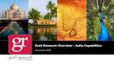 Grail Research Overview – India Capabilities