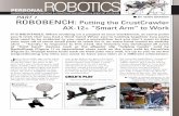 ROBOBENCH: Putting the CrustCrawler AX-12+ “Smart Arm” to Work
