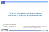 Trickling filters and rotating biological contactors: attached growth ...