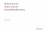 Electric Service Guidelines