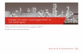 Large project management in oil and gas - Bain