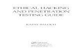 ETHICAL HACKING AND PENETRATION TESTING GUIDE