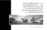 Standards and Guidelines for Architectural and Historical