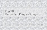 Top 20 list of unreached people groups