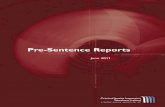Pre-Sentence Reports