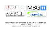 THE VALUE OF ONSITE & NEAR-‐SITE CLINICS