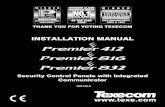 Installation Manual of Premier 412