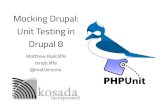 Mocking Drupal: Unit Testing in Drupal 8