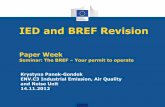 IED and BREF Revision