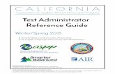 Test Administrator Reference Guide (PDF)