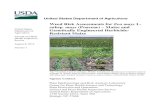 Weed Risk Assessments for Zea mays L. subsp. mays (Poaceae ...