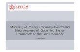 Zhixin - The effects of parameters of primary frequency control