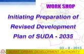 Initiating Preparation of Revised Development Plan of SUDA - 2035