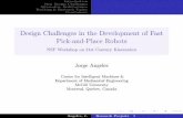 Development of Fast Pick-and-Place Robots
