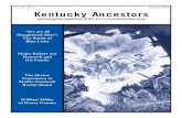 Vol. 42, No. 2 Winter 2006 Kentucky Ancestors