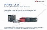 MR-J3 Servo Amplifiers and Motors Catalogue