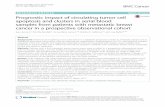 Prognostic impact of circulating tumor cell apoptosis and clusters in ...