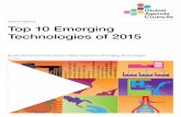 Top 10 Emerging Technologies of 2015