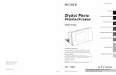 Digital Photo Printer/Frame