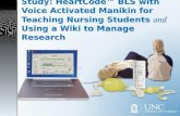 Multisite Nursing Education Study: HeartCode™ BLS with Voice ...