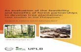 An evaluation of the feasibility and benefits of forest partnerships to ...