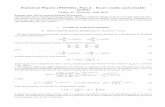 Complete Lecture Notes and Problems for Part 2